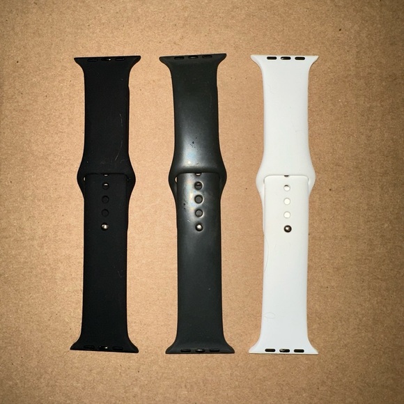 Other - 42mm/44mm/45mm Apple Watch bands set of 3